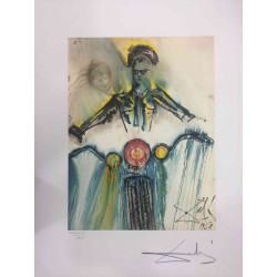 Litografia Salvador Dali off set 50x65 cm certificada