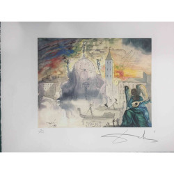 Litografická sada Salvador Dali s certifikací 50x65 cm