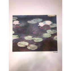 Set de litografías de Claude Monet 50x70 cm