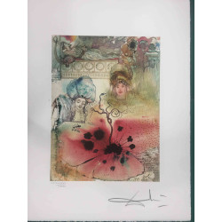 Setul de litografie Salvador Dali 50x65 cm certificat