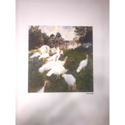 Set de litografías de Claude Monet 50x70 cm