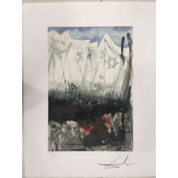 Litografía Salvador Dali off set 50x65 cm certificada