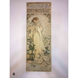 Set de litografía Alphonse Mucha 50x70 cm