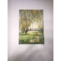 Set de litografías de Claude Monet 50x70 cm
