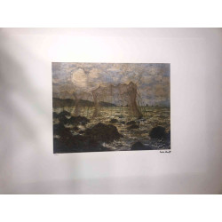 Set de litografías de Claude Monet 50x70 cm