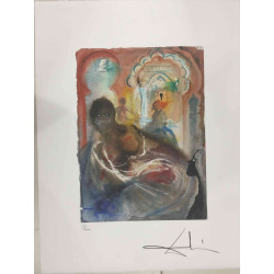 Conjunt de litografia de Salvador Dalí 50x65 cm certificat