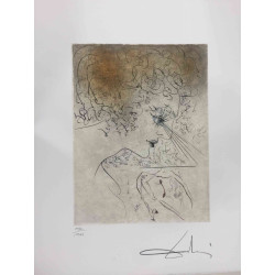 Salvador Dali Lithographie Offset 50x65 cm zertifiziert