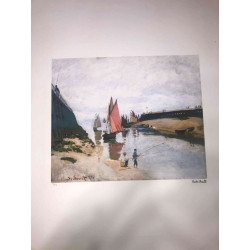 Claude Monet litho off set 50x70 cm