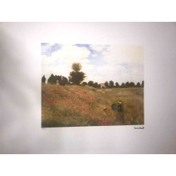 Claude Monet litho off set 50x70 cm