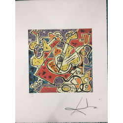 Litografická sada Salvador Dali s certifikací 50x65 cm