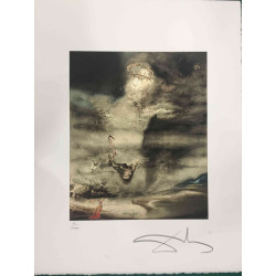 Salvador Dali Off set lithograph cm 50x65 certified