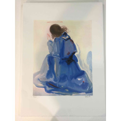 Salvador Dali Lithographie Offset 50x70 cm zertifiziert