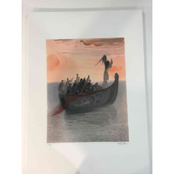 Salvador Dali Lithographie Offset 50x70 cm zertifiziert