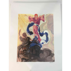 Salvador Dali Lithographie Offset 50x70 cm zertifiziert
