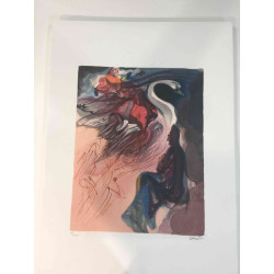 Salvador Dali Lithographie Offset 50x70 cm zertifiziert