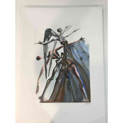 Salvador Dali Lithographie Offset 50x70 cm zertifiziert