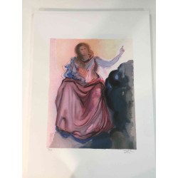 Salvador Dali Lithographie Offset 50x70 cm zertifiziert