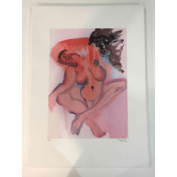 Salvador Dali Lithografie off set 50x70 cm gecertificeerd