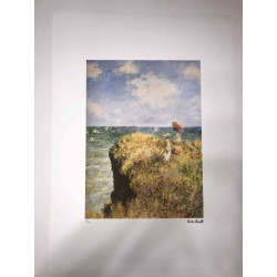 Claude Monet litho off set 50x70 cm
