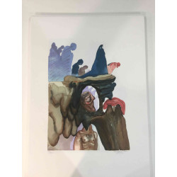 Salvador Dali Lithografie off set 50x70 cm gecertificeerd