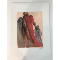 Salvador Dali Lithographie Offset 50x70 cm zertifiziert