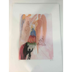 Salvador Dali Lithographie Offset 50x70 cm zertifiziert