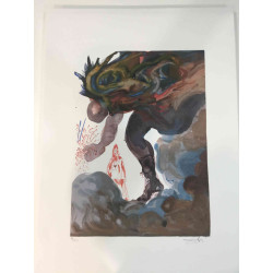Salvador Dali Lithographie Offset 50x70 cm zertifiziert