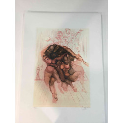Salvador Dali Lithographie Offset 50x70 cm zertifiziert