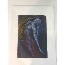 Salvador Dali Lithografie off set 50x70 cm gecertificeerd