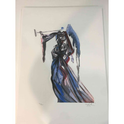 Salvador Dali Lithographie Offset 50x70 cm zertifiziert