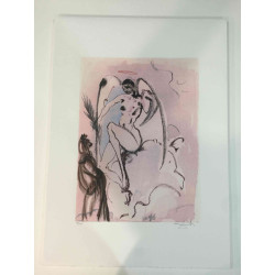 Salvador Dali Lithographie Offset 50x70 cm zertifiziert