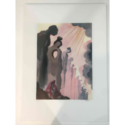 Salvador Dali Lithographie Offset 50x70 cm zertifiziert
