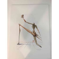 Salvador Dali Lithographie Offset 50x70 cm zertifiziert