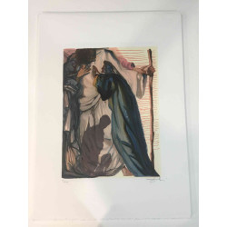 Salvador Dali Lithographie Offset 50x70 cm zertifiziert