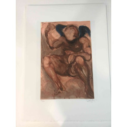 Salvador Dali Lithographie Offset 50x70 cm zertifiziert