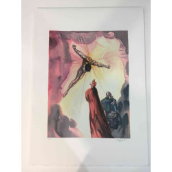 Salvador Dali Lithographie Offset 50x70 cm zertifiziert