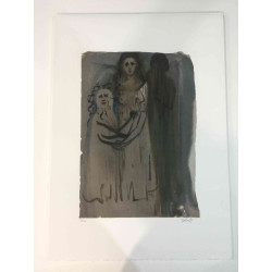 Salvador Dali Lithographie Offset 50x70 cm zertifiziert