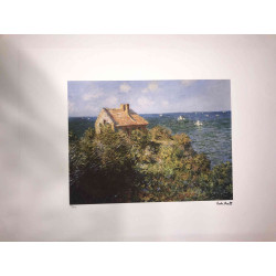 Claude Monet litho off set 50x70 cm