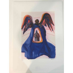 Salvador Dali Lithografie off set 50x70 cm gecertificeerd