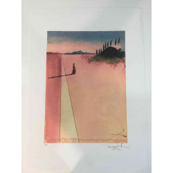 Salvador Dali Lithographie Offset 50x70 cm zertifiziert