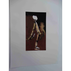 Mario Schifano Off set lithograph cm 50x70 certified