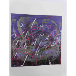 Mario Schifano Off set lithograph cm 50x70 certified