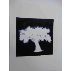 Mario Schifano Lithografie off set 50x70 cm gecertificeerd