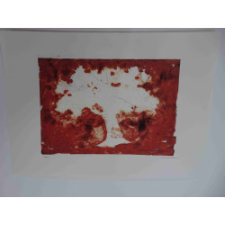 Mario Schifano Off set lithograph cm 50x70 certified