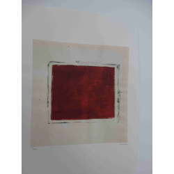 Mario Schifano Off set lithograph cm 50x70 certified