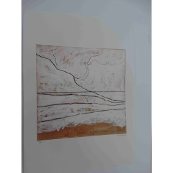Mario Schifano Off set lithograph cm 50x70 certified