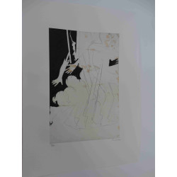 Mario Schifano Off set lithograph cm 50x70 certified