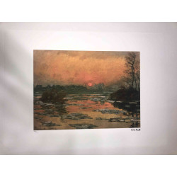 Set de litografías de Claude Monet 50x70 cm