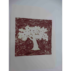 Mario Schifano Off set lithograph cm 50x70 certified