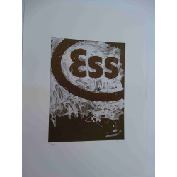Mario Schifano Off set lithograph cm 50x70 certified